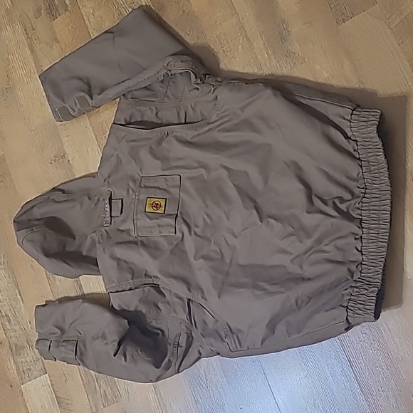 Men's Justin Original Workwear Flame Resistant Coat, Size Large - Picture 2 of 16